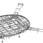 3D tekening staalconstructie